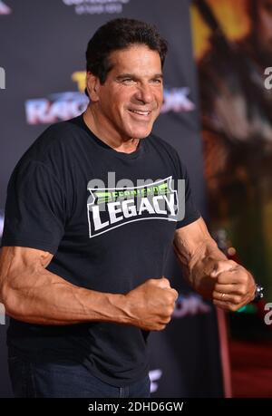 Lou Ferrigno attends the premiere of Disney and Marvel's 'Thor ...