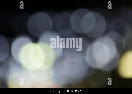 multicolored abstract blurred background photographed with defocus Stock Photo
