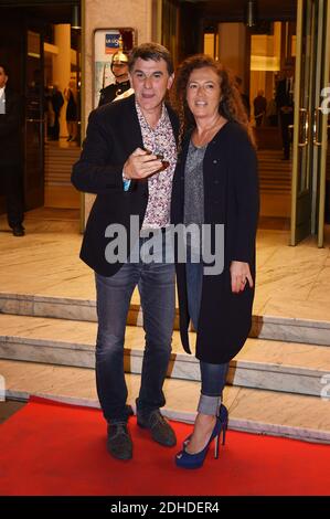 Tex Jean Christophe Le Texier and wife Beatrice attending the