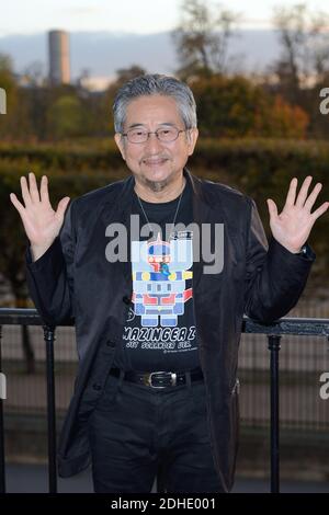 Go Nagai attending the Mazinger Z Premiere at the Westin Hote in Paris, France on October 30, 2017. Photo by Aurore Marechal/ABACAPRESS.COM Stock Photo