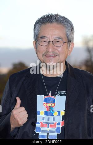 Go Nagai attending the Mazinger Z Premiere at the Westin Hote in Paris, France on October 30, 2017. Photo by Aurore Marechal/ABACAPRESS.COM Stock Photo