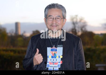 Go Nagai attending the Mazinger Z Premiere at the Westin Hote in Paris, France on October 30, 2017. Photo by Aurore Marechal/ABACAPRESS.COM Stock Photo