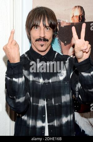 Anthony Kiedis attends the Bunker77 premiere at the Astro Theatre on