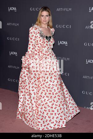 Hari Nef attends the LACMA Art + Film Gala honoring Mark Bradford and George Lucas on November 04, 2017 in Los Angeles, California. Photo by Lionel Hahn/AbacaPress.com Stock Photo