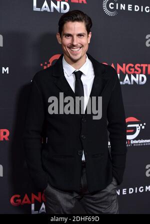 Sean Faris attends the Gangster Land premiere at the Egyptian Theatre in Los Angeles, CA, USA, on November 29, 2017. Photo by Lionel Hahn/ABACAPRESS.COM Stock Photo