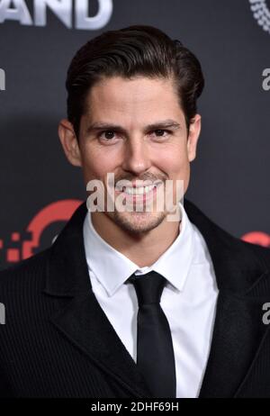 Sean Faris attends the Gangster Land premiere at the Egyptian Theatre in Los Angeles, CA, USA, on November 29, 2017. Photo by Lionel Hahn/ABACAPRESS.COM Stock Photo