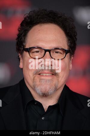 Jon Favreau attends the world premiere of Disney Pictures and Lucasfilm's 'Star Wars: The Last Jedi' at The Shrine Auditorium on December 9, 2017 in Los Angeles, CA, USA. Photo by Lionel Hahn/ABACAPRESS.COM Stock Photo