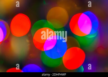 Abstract blurred holiday background Stock Photo