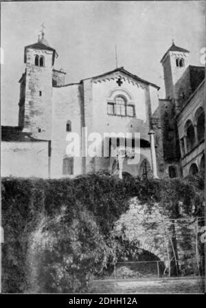La basilica di san giulio orta (page 39 crop). Stock Photo