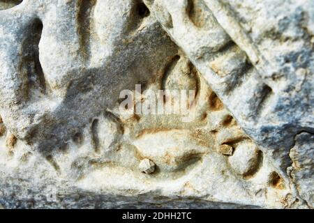 Natural stone texture and surface background in gray shade. Stock Photo
