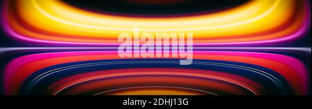 Abstract hyper spatial background. Varied rainbow color Stock Photo