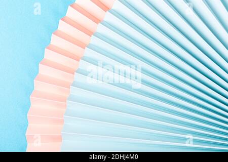Colorful abstract background with paper fans Stock Photo