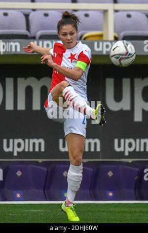 Martina Šurnovska (Slavia Praha) during Fiorentina Femminile vs Slavia  Praga, UEFA Champions League Women football matc - Photo .LM/Fabio  Fagiolini Stock Photo - Alamy