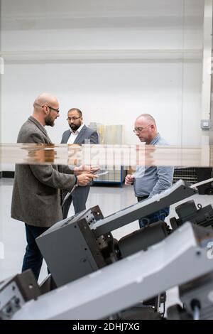 Samsonite new assembly plant in Szekszárd near the Hungarian capital, Budapest. Stock Photo