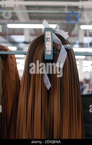 Samsonite new assembly plant in Szekszárd near the Hungarian capital, Budapest. Stock Photo