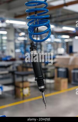 Samsonite new assembly plant in Szekszárd near the Hungarian capital, Budapest. Stock Photo