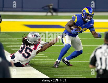 New England Patriots safety Kyle Dugger (23) during the first half an NFL  football game against the Miami Dolphins, Sunday, Sept. 12, 2021, in  Foxborough, Mass. (AP Photo/Stew Milne Stock Photo - Alamy