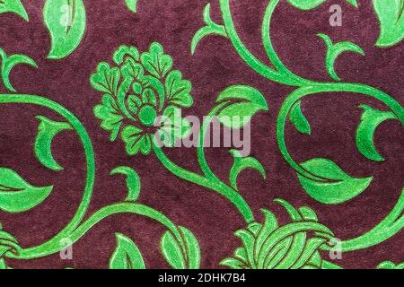 Tropical Floral Seamless Pattern Background with Exotic Flowers Stock Photo