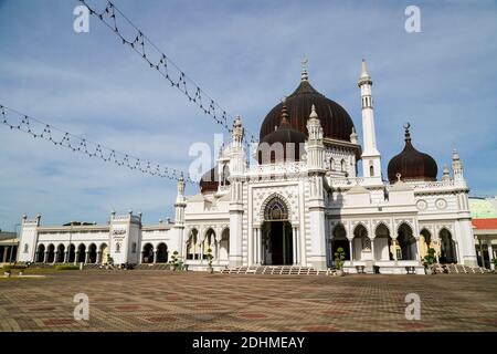 The Zahir Mosque (Malay: Masjid Zahir) is a mosque in Alor Setar, Kedah, Malaysia, and the state mosque of the state of Kedah. The Zahir Mosque is one Stock Photo