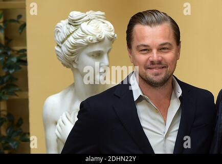 US actor Leonardo Di Caprio attends the photocall of the film 'The Revenant' in Rome, Italy on January 16, 2016. Photo by Eric Vandeville/ABACAPRESS.COM Stock Photo