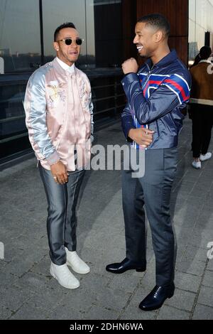 Lewis Hamilton and Michael B Jordan attend the Louis Vuitton Menswear  News Photo - Getty Images