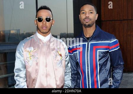 Lewis Hamilton and Michael B Jordan attend the Louis Vuitton Menswear  News Photo - Getty Images