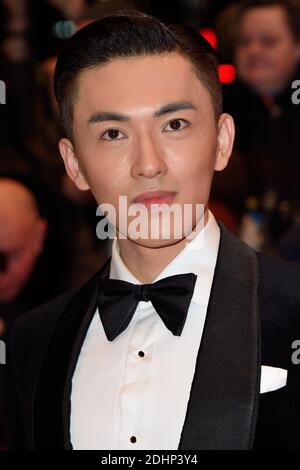 Chinese actor Wu Lipeng attends the Opening Ceremony and the 'Hail, Caesar' Premiere during the 66th Berlinale, Berlin International Film Festival in Berlin, Germany on February 11, 2016. Photo by Aurore Marechal/ABACAPRESS.COM Stock Photo