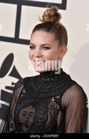 Skylar Grey attends The 58th GRAMMY Awards at Staples Center on