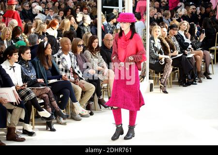 Pharrell and Helen Lasichanh Attend Chanel Show in Paris