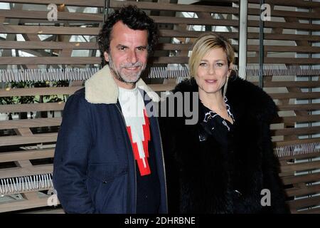 Marina Fois attending the photocall before the Louis Vuitton show as part  of Paris Fashion Week Fall/Winter 2016/17 on march 09, 2016 in Paris,  France. Photo by Aurore Marechal/ABACAPRESS.COM Stock Photo 