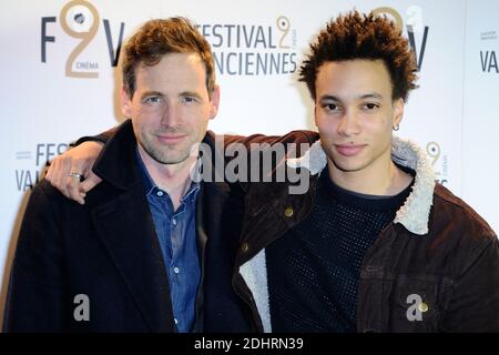 Alexis Loret and Corentin Fila attending the 'Quand on a 17 ans' Premiere as part of the 6th Festival 2 Valenciennes in Valenciennes, France on March 18, 2016. Photo by Aurore Marechal/ABACAPRESS.COM Stock Photo