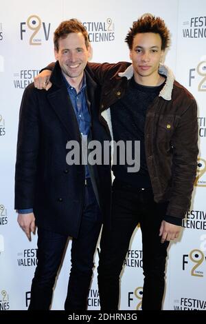 Alexis Loret and Corentin Fila attending the 'Quand on a 17 ans' Premiere as part of the 6th Festival 2 Valenciennes in Valenciennes, France on March 18, 2016. Photo by Aurore Marechal/ABACAPRESS.COM Stock Photo