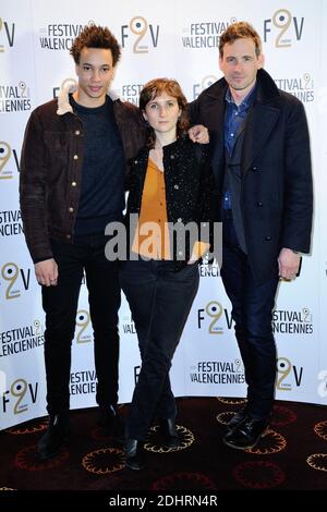 Alexis Loret, producer and Corentin Fila attending the 'Quand on a 17 ans' Premiere as part of the 6th Festival 2 Valenciennes in Valenciennes, France on March 18, 2016. Photo by Aurore Marechal/ABACAPRESS.COM Stock Photo