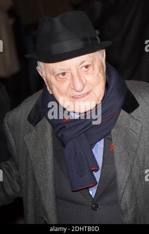 PIERRE BERGE - ARRIVEES AU DEFILE YSL YVES SAINT LAURENT - FASHION WEEK DE PARIS Photo by Nasser Berzane/ABACAPRESS.COM Stock Photo