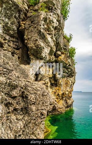 The Grotto Caves Bruce Peninsula National Park Tobermory Ontario Canada Stock Photo