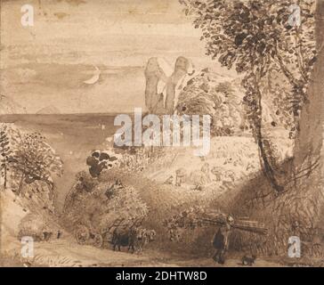 A Pastoral Scene, Samuel Palmer, 1805–1881, British, active in ...