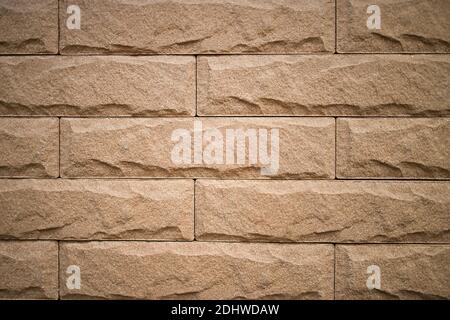 Orange brick wall texture background. Stock Photo