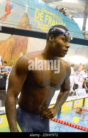 Mehdy Metella in the 100 meters butterfly men in the French 2016 ...