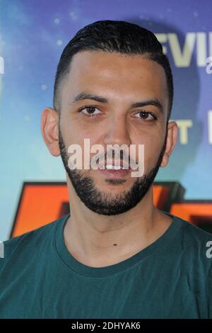 Jhon Rachid assiste a la premiere de Ratchet et Clank au cinema MK2 ...