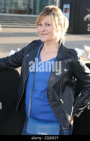 Vanessa Valence lors du vernissage de l'exposition Marvel AVENGERS S.T