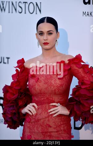 Katy Perry attending the amfAR Cinema Against Aids Gala, held at the