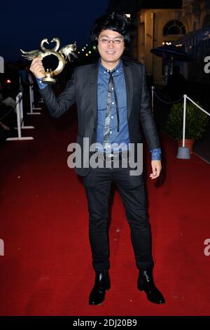 Davy Chou assiste au tapis rouge des gagnants des Cygnes d'Or lors du 30eme Festival du Film de Cabourg a Cabourg, France le 11 Juin 2016. Photo by Aurore Marechal/ABACAPRESS.COM Stock Photo