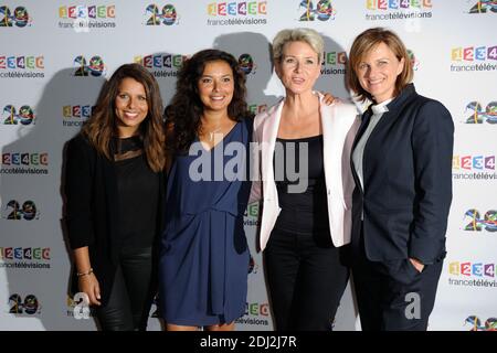Myriam Seurat, Anais Baydemir, Nathalie Rihouet and Valerie Maurice attending the France Televisions 2016/2017 press conference in Paris, France on June 29, 2016. Photo by Alban Wyters/ABACAPRESS.COM Stock Photo
