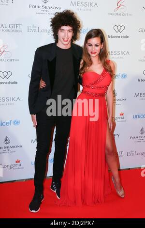 JULIAN PERRETTA, ELISA BACHIR BEY - GLOBAL GIFT GALA 2016 AU FOUR SEASON HOTEL GEORGE V PARIS Photo by Nasser Berzane/ABACAPRESS.COM Stock Photo