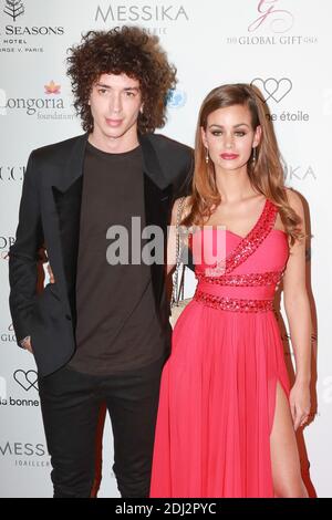 JULIAN PERRETTA, ELISA BACHIR BEY - GLOBAL GIFT GALA 2016 AU FOUR SEASON HOTEL GEORGE V PARIS Photo by Nasser Berzane/ABACAPRESS.COM Stock Photo