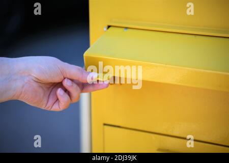 folder with documents Stock Photo