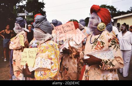 1990s Trinidad and Tobago - Tobago Heritage Festival: Performers in ...
