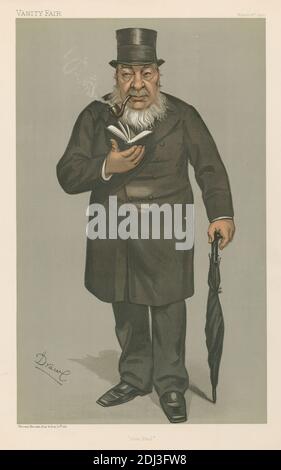 Vanity Fair: Royalty; 'Oom Paul', Stephanus Johannes Paulus Kruger, March 8, 1900, Leslie Matthew 'Spy' Ward, 1851–1922, British, 1900, Chromolithograph Stock Photo