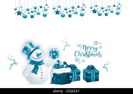 Christmas greeting card Stock Photo