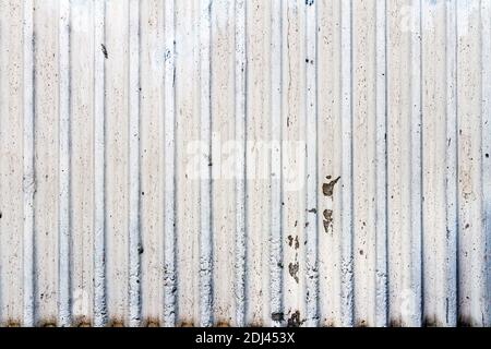 White lined decorative plaster. Wall stucco texture. Geometric background Stock Photo